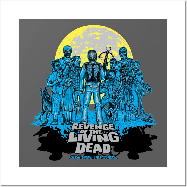 Revenge of the Living Dead Wall Art by jonito